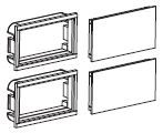 PIKO ET51736-25 - Clapper frame with window