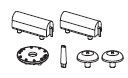 PIKO ET51524-48 - Campanello/antenna/coperchio/azionamento a pantografo