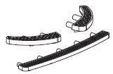 PIKO ET51524-41 - Front running board (3 pcs.)