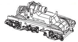 PIKO ET51749-112 - Getriebe hinten, kompl. AC