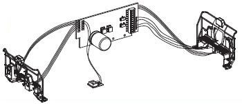 PIKO ET52650-31 - Circuit board, complete with stage + railing