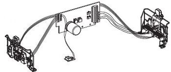 PIKO ET52652-133 - Circuit board, complete with stage + railing