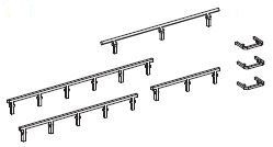 PIKO ET52708-15 - Handrails roof / ladder steps