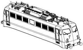 PIKO ET51802-21 - Behuizing, compleet. (zonder stroomafnemer)