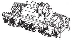 PIKO ET51801-92 - Front gearbox complete AC