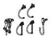 PIKO ET51760-44 - coupling hook, heating plug, brake hoses