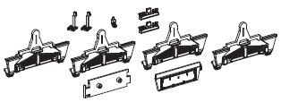 PIKO ET51770-64 - Travesía del bogie, caja de baterías