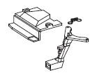 PIKO ET51760-67 - Deichsel / Abdeckung / Feder