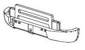 PIKO ET51800-86 - Frontschürze geschlossen