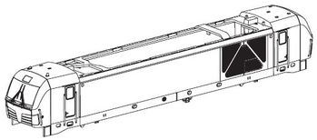 PIKO ET47395-02 - Housing, complete (without roof)