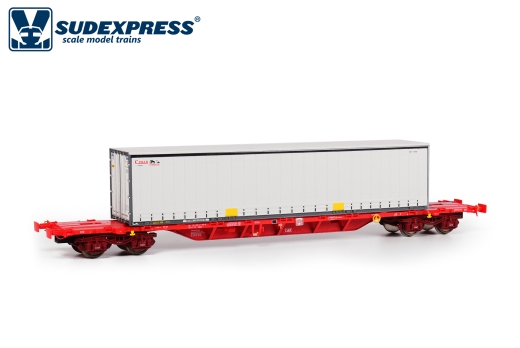 SUDEXPRESS SUTK11017 - Takargo Sgnss wagon 110 Cimar