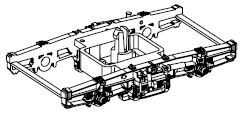 PIKO ET73025A-233 - bogie MD367 (sin alternador)