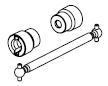 PIKO ET96330-88 - Cardan shaft + bushings