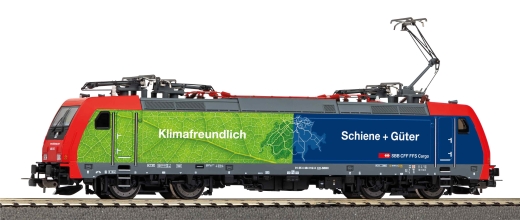 PIKO 21642 - Elektrische locomotief 484 012 Ecoverantwoord SBB VI + DSS 8pol.