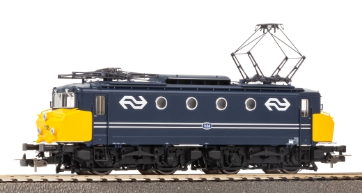 PIKO 21663 - Elektrische locomotief Rh 1100 NS blauw IV + DSS PluX22