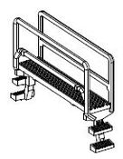 PIKO ET40714-43 - Podium met reling