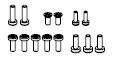 PIKO ET51780-81 - Screw set