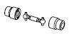 PIKO ET51820-88 - Cardan shaft + bushings