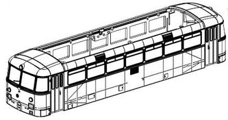 PIKO ET52720-01 - Housing VT with window