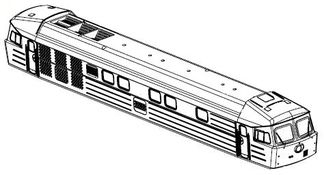 PIKO ET58116A-04 - Housing, decorative (with window)