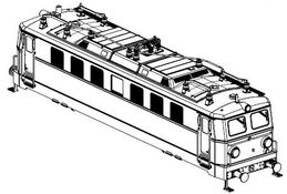 PIKO ET51882-05 - Housing, complete (without pantograph)