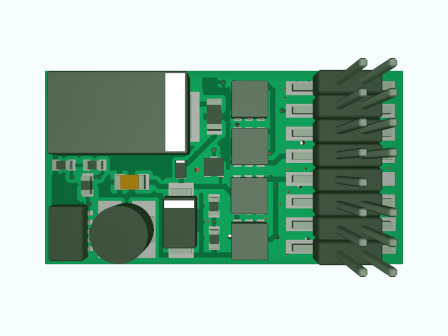 Doehler & Haass SD16A-4 - Decodificador de sonido para vehículos (Gen3)