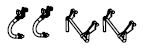 PIKO ET52744-21 - Bremsschlauch, Entrieglungsmechanismus