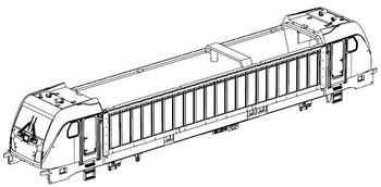 PIKO ET51582_3-201 - Gehäuse, dekoriert