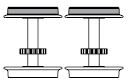 PIKO ET51581-39 - Radsatz m. Haftreifen AC