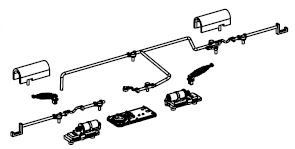 PIKO ET51844-18 - Cables / pantograph drive