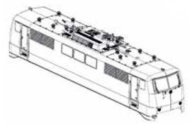 PIKO ET51844-03 - Housing, complete (without pantograph)