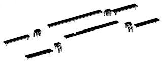 PIKO ET51866-14 - Roof walkways