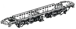 PIKO ET51860-71 - Rahmenblende mit Anbauteilen