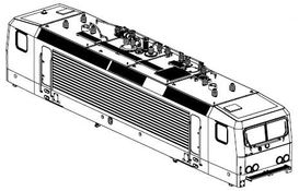 PIKO ET51710-11 - Housing, complete