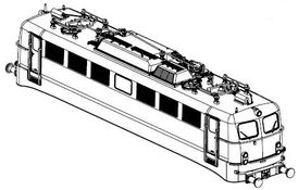 PIKO ET51748-59 - Behuizing compleet (zonder stroomafnemer)