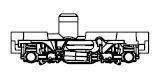 PIKO ET57194-25 - Tapa bogie