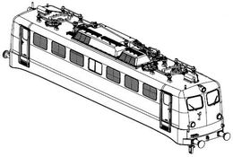 PIKO ET51752-125 - Carcasa completa (sin colector de corriente)