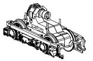 PIKO ET51884-62 - Caja de cambios trasera, completa DC