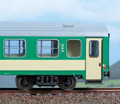 ACME AC52725 - Pers.wg. 2e klas type 136A, groen/beige