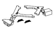 PIKO ET96830B-40 - Coupling shaft, front, rear with spring