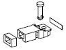 PIKO ET51782-71 - Coupling holder with spring plate