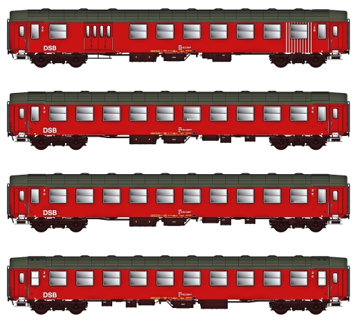 ACME AC55283 - Skiexptress 4-delig van de DSB