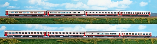 ACME AC55284 - Juego de tren Frecciabianca de 4 piezas, FS