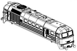 PIKO ET52800-01 - Housing, complete