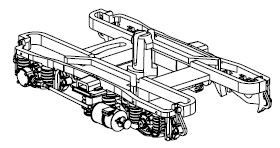 PIKO ET96832B-42 - Drehgestell, hinten, komplett