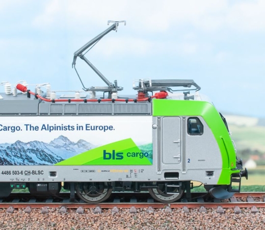 ACME AC69631 - Elektrische locomotief Rh 486 503, BLS Alpinist DCC Sound