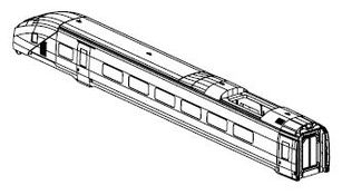 PIKO ET51404-01 - Carcasa, completa