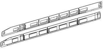 PIKO ET51404-10 - Fenster Endwagen re/li