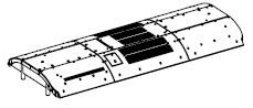 PIKO ET51400-17 - Abdeckung Klimaanlage Wagen