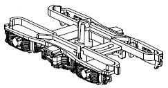 PIKO ET53000-317 - carrello, completo